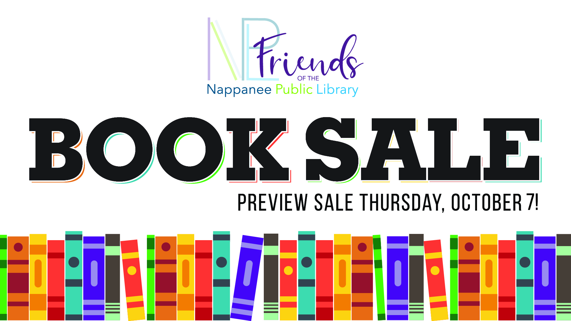 Friends of the Nappanee Public Library Annual Book Sale - Nappanee Library